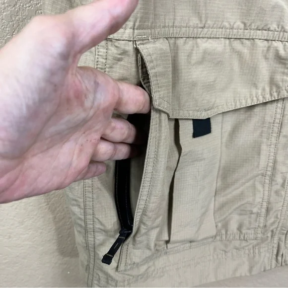 Eddie Bauer Fishing Outdoor Hiking Ripstop Utility Vest - Picture 5 of 8